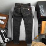 Quần Jean Nam BUR Slimfit Hàng Chuẩn – Có Big Size | Màu Xám Muối Tiêu & Đen Muối Tiêu