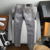 Quần Jean Nam BUR Slimfit Hàng Chuẩn – Có Big Size | Màu Xám Muối Tiêu & Đen Muối Tiêu
