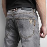 Quần Jean Nam BUR Slimfit Hàng Chuẩn – Có Big Size | Màu Xám Muối Tiêu & Đen Muối Tiêu