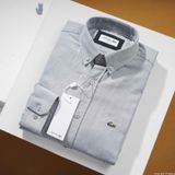 Áo sơ mi Nam dài tay LCST KHÔNG TÚI Vải OXFORD CHỐNG NHĂN Ko Cần Ủi Form SlimFit cổ cài khuy Hàng Xuất Xịn Chuẩn Hãng