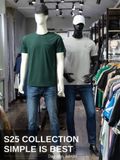 Áo Thun Phông Nam Cao Cấp Cổ Tròn Logo Cùng Màu BURBERRY LIMITED Hàng Xuất Xịn có big size