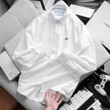 Áo sơ mi Nam dài tay LCST KHÔNG TÚI Vải OXFORD CHỐNG NHĂN Ko Cần Ủi Form SlimFit cổ cài khuy Hàng Xuất Xịn Chuẩn Hãng