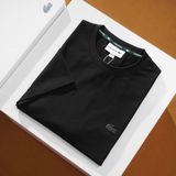 Áo Thun Phông Nam Cổ Tròn Logo Cùng Màu LCST VIỀN CỔ XANH FRANCE LIMITED Hàng Xuất Xịn có big size