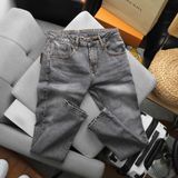 Quần Jean Nam BUR Slimfit Hàng Chuẩn – Có Big Size | Màu Xám Muối Tiêu & Đen Muối Tiêu