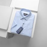 Áo Sơ Mi Nam Tay Ngắn Cộc Tay BASIC POLO RALPH LAUREN Cổ Sơ Mi Hàng Xuất Xịn Cao Cấp Form SlimFit Vải Gân Kim