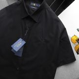 Áo Sơ Mi Nam Tay Ngắn Cộc Tay BASIC POLO RALPH LAUREN Cổ Sơ Mi Hàng Xuất Xịn Cao Cấp Form SlimFit Vải Gân Kim