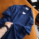 Áo Thun Nam Cổ Ôm Tròn, Áo Phông BASIC CÁ RED MOUTH FRANCE LIMITED Coton Pique Hàng Hiếm xịn Chính Hãng T- shirt S2025