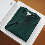 Áo Thun Phông Nam Cổ Tròn Logo Cùng Màu LCST VIỀN CỔ XANH FRANCE LIMITED Hàng Xuất Xịn có big size