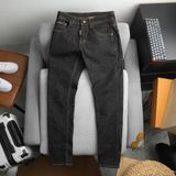 Quần Jean Nam BUR Slimfit Hàng Chuẩn – Có Big Size | Màu Xám Muối Tiêu & Đen Muối Tiêu