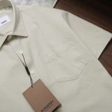 Áo Sơ Mi Nam Tay Ngắn Có Túi Trẻ Trung BBR 6 MÀU siêu sang Khuy Nút khắc hàng xịn cao cấp chuẩn xịn Có Big Size