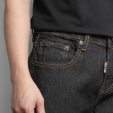 Quần Jean Nam BUR Slimfit Hàng Chuẩn – Có Big Size | Màu Xám Muối Tiêu & Đen Muối Tiêu