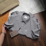 Áo Sơ Mi Nam Tay Ngắn Có Túi Trẻ Trung BBR 6 MÀU siêu sang Khuy Nút khắc hàng xịn cao cấp chuẩn xịn Có Big Size