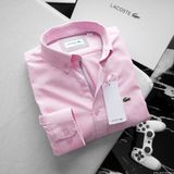 Áo sơ mi Nam dài tay LCST KHÔNG TÚI Vải OXFORD CHỐNG NHĂN Ko Cần Ủi Form SlimFit cổ cài khuy Hàng Xuất Xịn Chuẩn Hãng