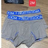 Quần Lót (Sịp) Nam BOXER FRUIT Of The LOOM Mỹ Đùi có cửa vải thun cotton Mát Nhiều Màu Họa Tiết Chính Hãng USA