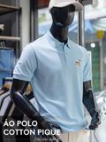 Áo Thun Nam Polo Shirt LCST All Crocodiles Are Green But Only One Is LCST Trơn Basic Hàng Xịn Có Big Size