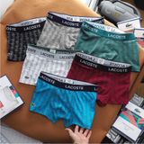 Quần Lót (Sịp) Nam BOXER LCST ĐÙI Họa Tiết Chất Vải Cotton 4 Chiều Cực Mịn Và Mát xịn chính hãng chọn màu Cao Cấp