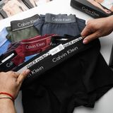 Quần lót sịp nam Boxer CK có nhiều màu co giãn, thoáng khí, đai vải mịn mát cao cấp xuất xịn chính hãng