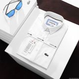 Áo sơ mi nam ngắn tay CÓ TÚI LCST COTTON CỔ CÀI KHUY công nghệ kháng khuẩn thời trang văn phòng lịch lãm có big size