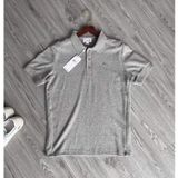 Áo Thun Nam Polo LCST BASIC TRƠN DỆT KIM Made in France Logo cá sấu thêu xanh vải da cá sấu mịn mát cực xịn 4 Màu0