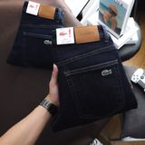 Quần Jean Nam LCST MÀU NAVY CX017 Lót Viền Ống Form SlimFit Mềm Mịn Co Giãn Hàng Xuất Xịn Có Big Size