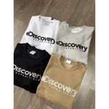 Áo thun tay dài SWEETER NỈ DISCOVERY hàng xuất xịn size Hàn Quốc