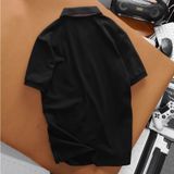 Áo Thun Nam Polo BURBERRY TRƠN VIỀN PHỐI CÔ LONDON ENGLAND 3 MÀU Vải Dệt Kim Cao Cấp Sang Trọng Có Big Size