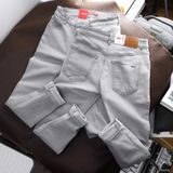 Quần Jean Nam LCST TRƠN CX018 MÀU XÁM Nhạt Form SlimFit Mềm Mịn Co Giãn Hàng Xuất Xịn Có Big Size0