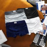 Quần Lót (Sịp) Nam BOXER LACOSTE ĐÙI Chất Vải Cotton Lạnh 4 Chiều Cực Mịn Và Mát hàng xuất xịn chính hãng