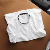 Áo Thun Nam Cổ Tròn, Áo Phông VIỀN CHỮ LOGO SAU CỔ LCST FRANCE LIMITED Logo Cá Thêu Hàng Xuất Xịn Hãng CÓ BIG SIZE