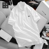 Áo Thun Nam Cao Cấp Slimfit POLO Shirt LCST GOLF TRƠN khuy màu xịn Logo Cá Xanh thêu dáng dài cực đẹp CÓ BIG SIZE