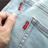 Quần Jean Nam LEVIS 511 WASH PREMIUM DÁNG DÀI Màu Xanh Trắng Form SlimFit Mềm Mịn Co Giãn Hàng Xuất Xịn Có Big Size
