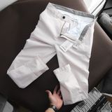 Quần Đũi Dài Tây Âu Nam LCST MÀU TRẮNG LINEN Chất Đũi Mềm Mát Dài Dáng Công Sở, Chống Nhăn, Chống Xù Cực Sang0
