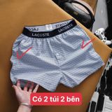 Quần Short Ngủ Nam Cá Sấu LCST họa tiết nhiều màu xuất xịn cực sang Có Big Size