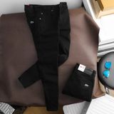 Quần Jean Nam LCST LIVE Màu Full Đen 2023 Form SlimFit Mềm Mịn Co Giãn Hàng Xuất Xịn Có Big Size