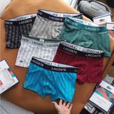 Quần Lót (Sịp) Nam BOXER LCST CÁ SẤU ĐÙI Họa Tiết Chất Vải Cotton 4 Chiều Cực Mịn Và Mát xịn chính hãng chọn màu0