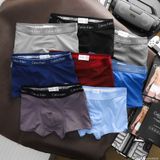 Quần lót sịp nam Boxer CK có nhiều màu co giãn, thoáng khí, đai vải mịn mát cao cấp xuất xịn chính hãng