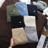 Quần Short Kaki Tây Âu Nam LCST 7 MÀU Lưng Phối Thun Chất Liệu Vải Co Giãn Siêu Nhẹ Dáng Âu Hàng Xuất Xịn