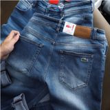 Quần Jean Nam LCST Màu Xanh Was Trắng Denim CX016 Form SlimFit Mềm Mịn Co Giãn Hàng Xuất Xịn Có Big Size