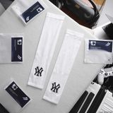 Găng Tay Thể Thao Dài NY MBL Thun Lạnh Chống Nắng Thoáng Mát Logo 4 Màu Hàng Xịn Vải Chống UV