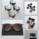 Kính Mát Nam Nữ LCST Bluecut Phân Cực Dạng Gập phong cách Thanh Lịch Hàng Dư Xịn Chuẩn Hãng