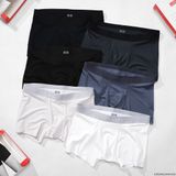 Quần Lót (Sịp) Nam BOXER UNIQLO ĐÙI Chất Vải Cotton 4 Chiều Cực Mịn Và Mát hàng xuất xịn chính hãng