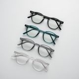 Mắt Kính Giả Cận Nam Nữ LCST Cá Sấu hàng xuất xịn chính hãng chống UV 400, chống trầy xước cao cấp 4 Màu0