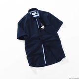 Áo sơ mi nam ngắn tay CÓ TÚI LCST COTTON CỔ CÀI KHUY công nghệ kháng khuẩn thời trang văn phòng lịch lãm có big size