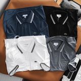 Áo Thun Nam Form Slimfit POLO LCST GOLF COOLMAX vải thể thao khuy Khắc Chữ xịn Logo Xanh Xịn Chuẩn Hãng Có Big Size