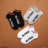 1 Đôi Vớ Tất Nam Nữ Chữ Tommy Hilifiger Êm Mềm Mịn Mát