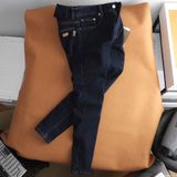 Quần Dài Jean Nam BURBERRY LOGO TÚI NAVY Đen Form SlimFit Vải Co Giãn Hàng Xuất Xịn Có Big Size
