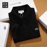 Áo Thun Nam Cao Cấp Slimfit POLO Shirt LCST GOLF TRƠN khuy màu xịn Logo Cá Xanh thêu dáng dài cực đẹp CÓ BIG SIZE