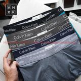 Hộp Pack 3 quần lót nam Boxer có 5 màu co giãn, thoáng khí, vải lụa cao cấp xuất xịn chính hãng