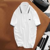 Áo Thun Nam Form Slimfit POLO LCST GOLF COOLMAX vải thể thao khuy Khắc Chữ xịn Logo Xanh Xịn Chuẩn Hãng Có Big Size