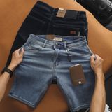 Quần Short Jean Nam XANH DENIM BURBERRY xịn logo TAG DA Thật, Khuy Nút Titan Hàng Xuất Xịn Cao Cấp Có Big Size